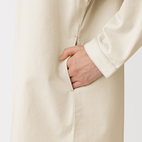 Sukienka z kapoku natural