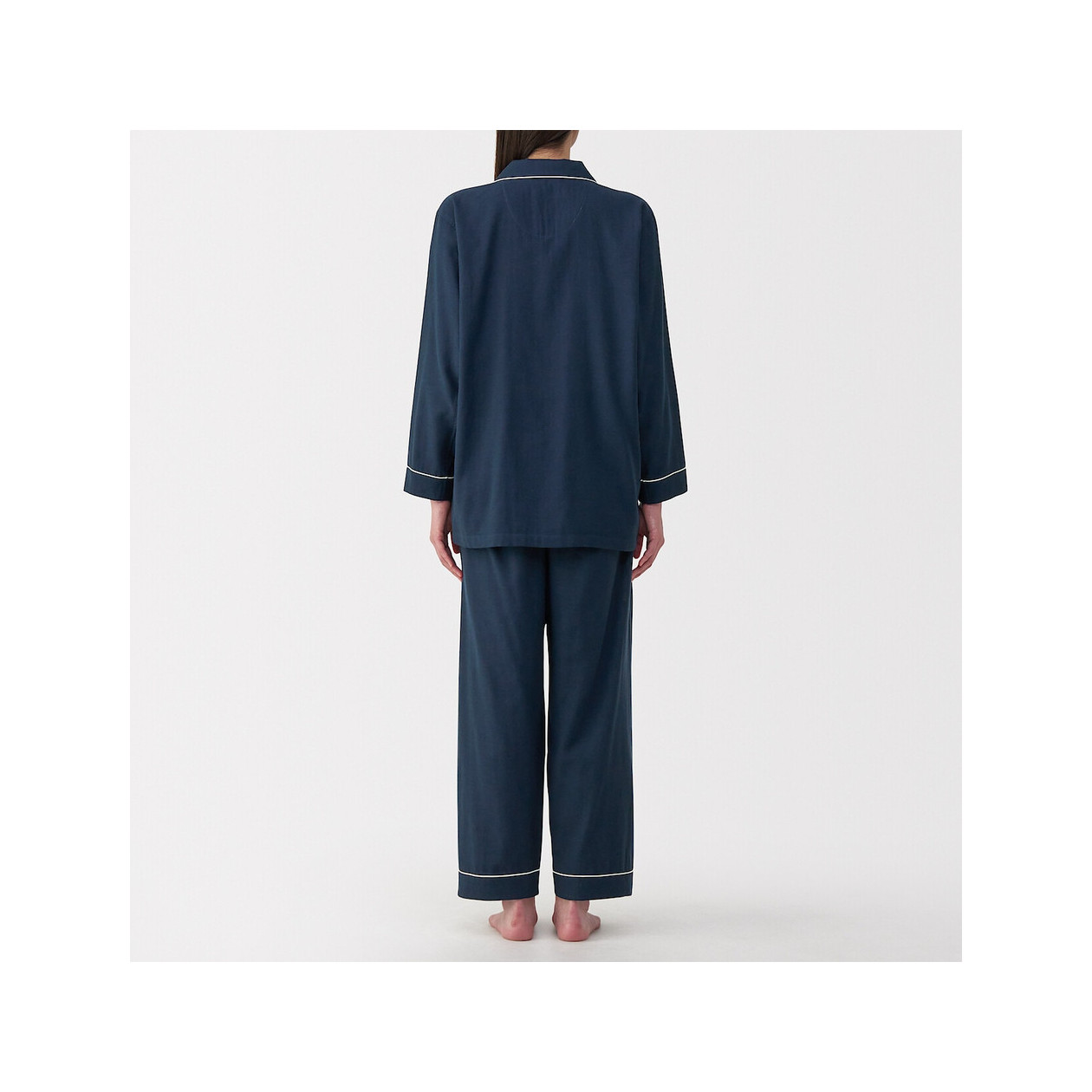 Piżama double gauze ciemnogranatowa
