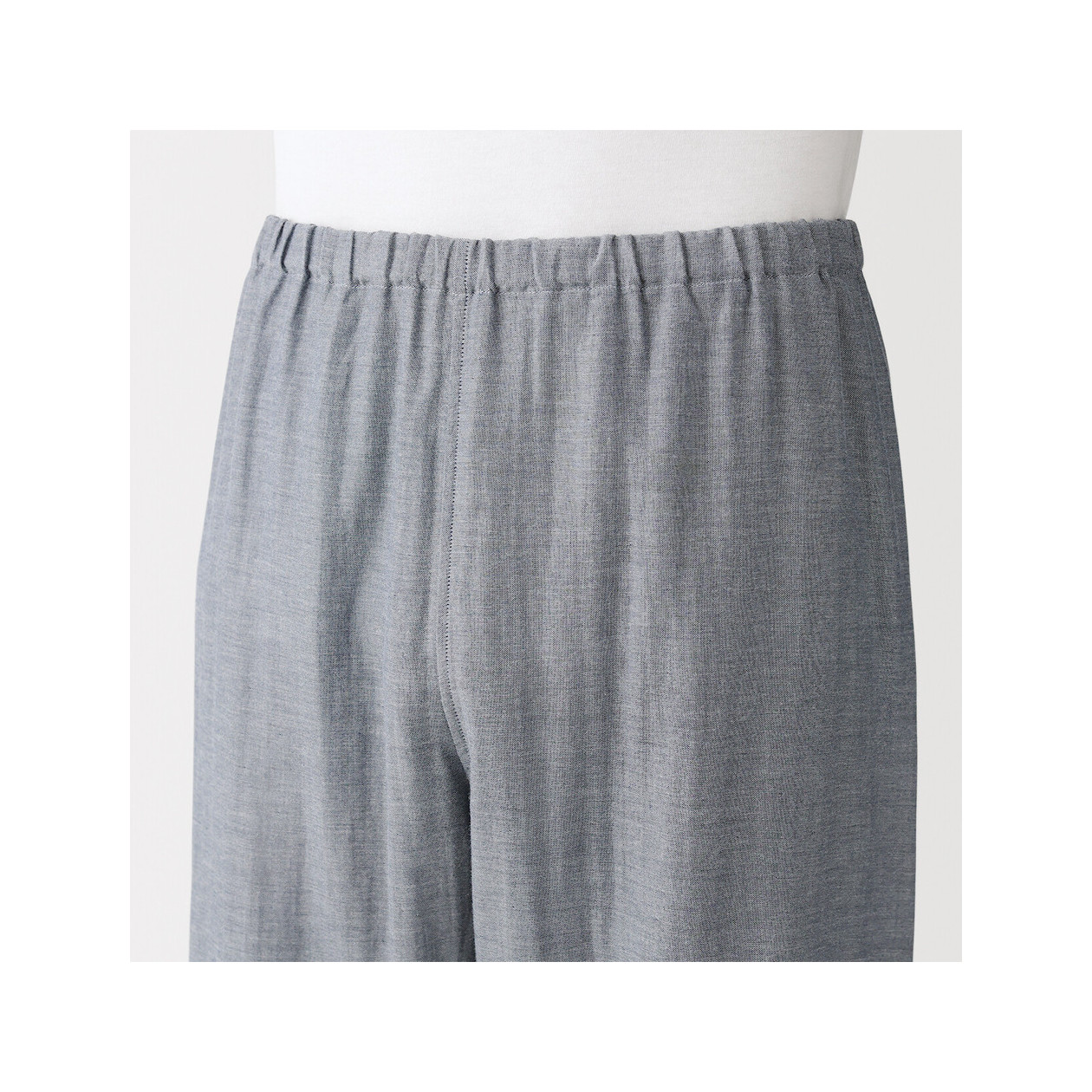 Piżama męska double gauze granatowa