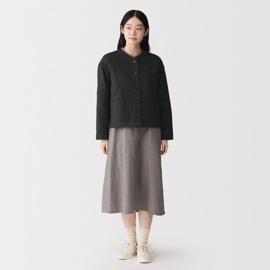 Blezer z kapoku czarny