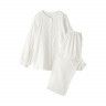 Piżama double gauze off white