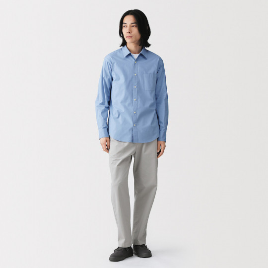 Koszula bawełniana błękitna