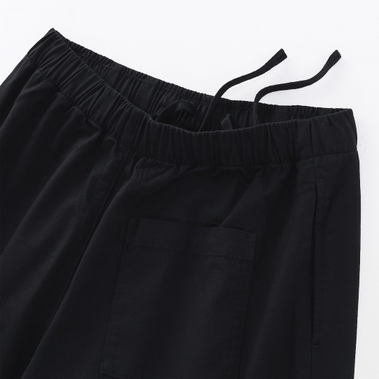 Spódnico-spodnie z kapoku czarne