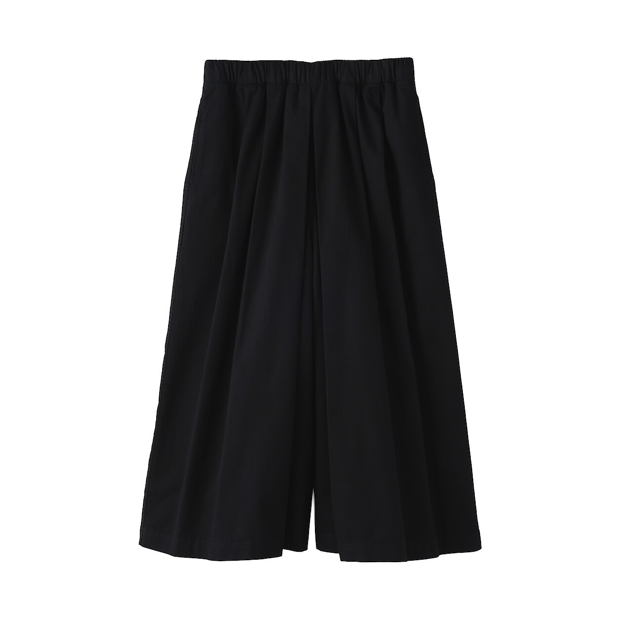 Spódnico-spodnie z kapoku czarne