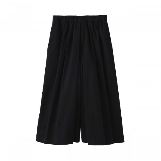 Spódnico-spodnie z kapoku czarne