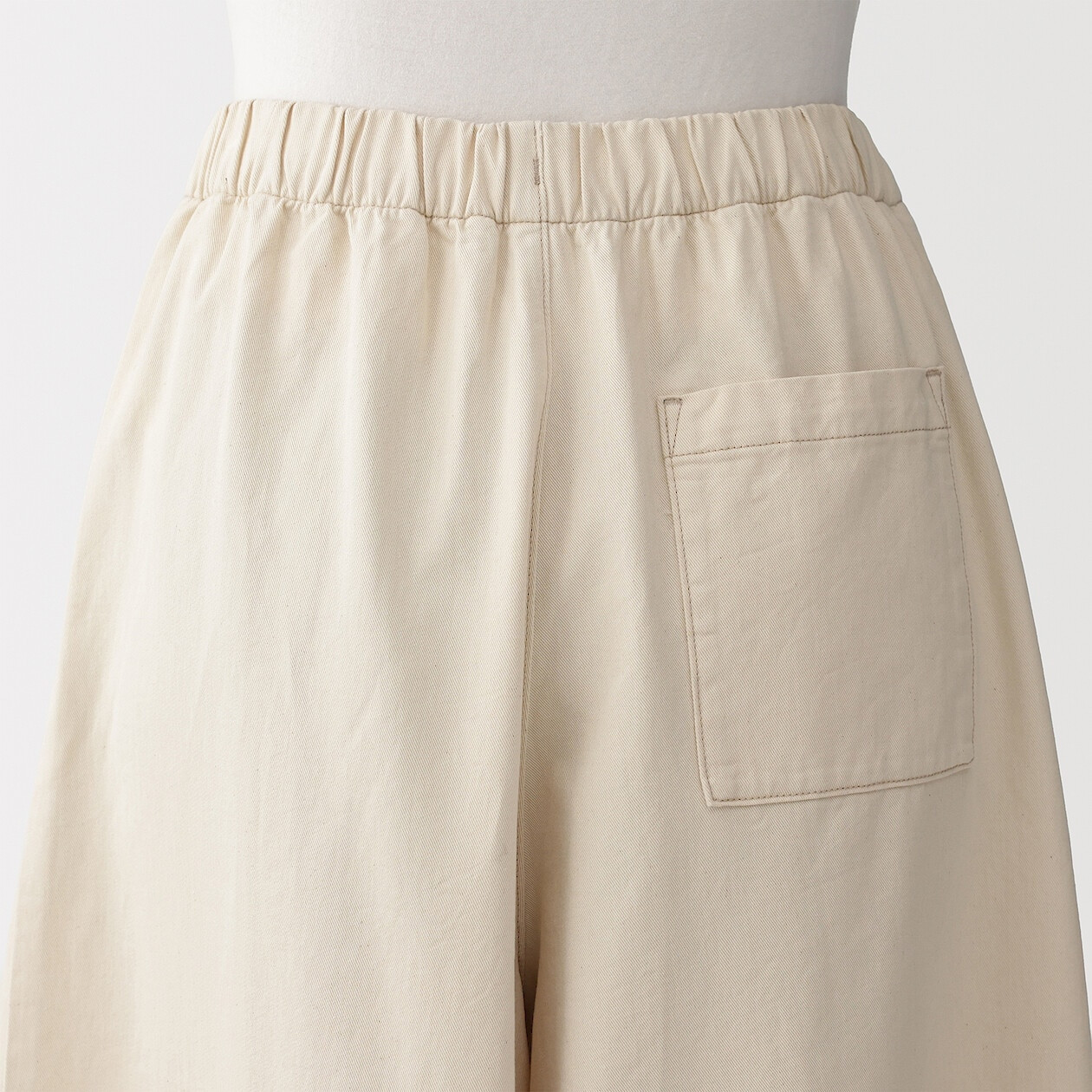 Spódnico-spodnie z kapoku natural