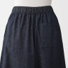 Spódnico-spodnie z kapoku denim granatowa