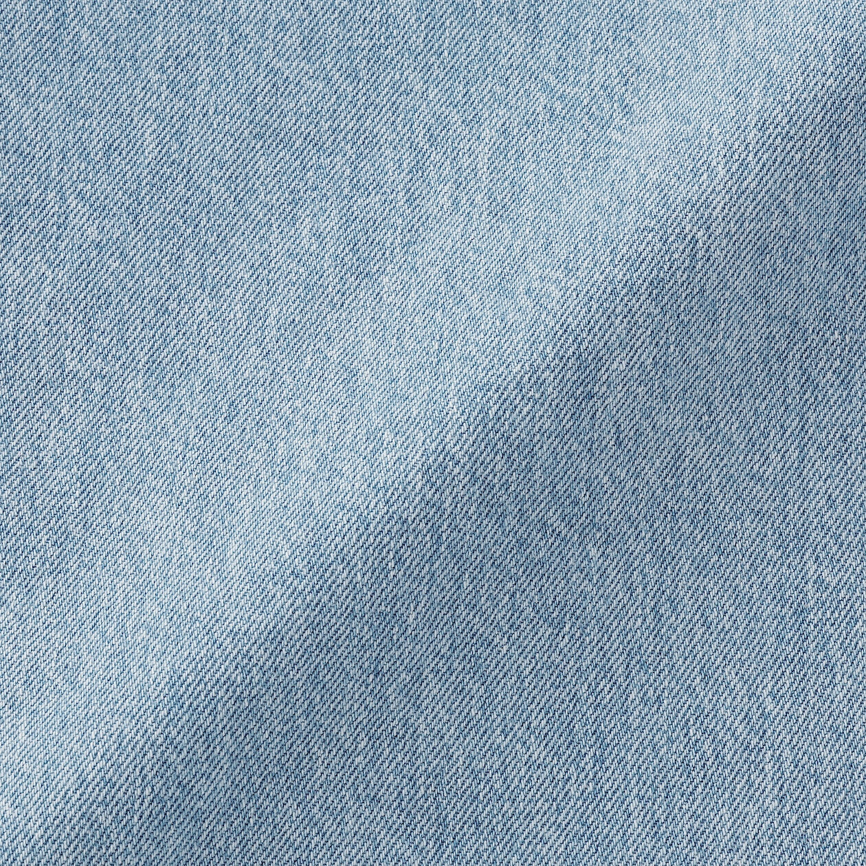 Spodnie z kapoku cocoon denim błękitne