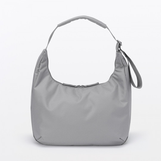 Torba listonoszka wodoodporna miękka szara