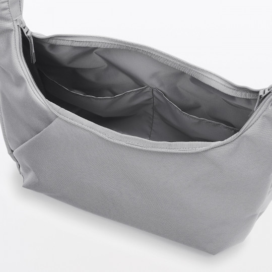 Torba listonoszka wodoodporna miękka szara