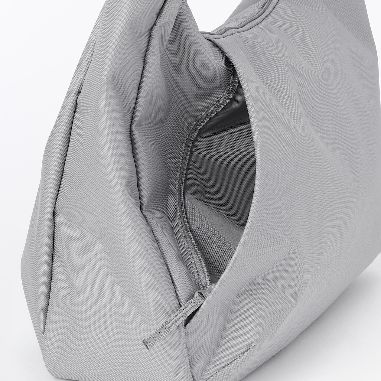 Torba listonoszka wodoodporna miękka szara