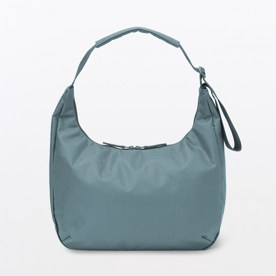 Torba listonoszka wodoodporna miękka niebieska