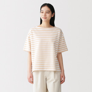 Bluzka z dekoltem w łódkę i...