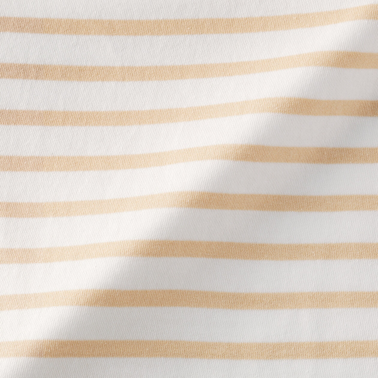 Bluzka z dekoltem w łódkę i krótkim rękawem w pomarańczowe paski