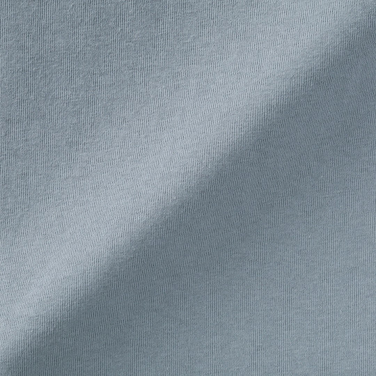 T-shirt z grubo tkanej bawełny błękitny