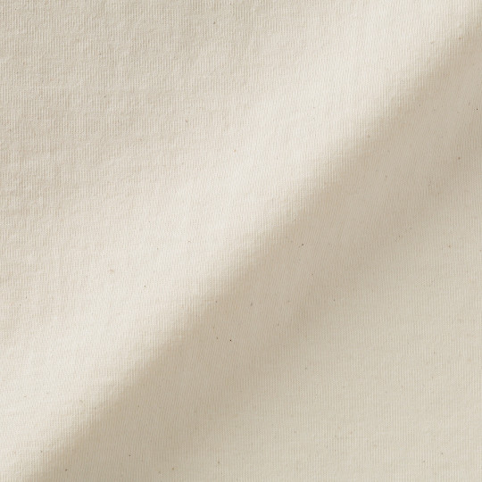 T-shirt z grubo tkanej bawełny natural