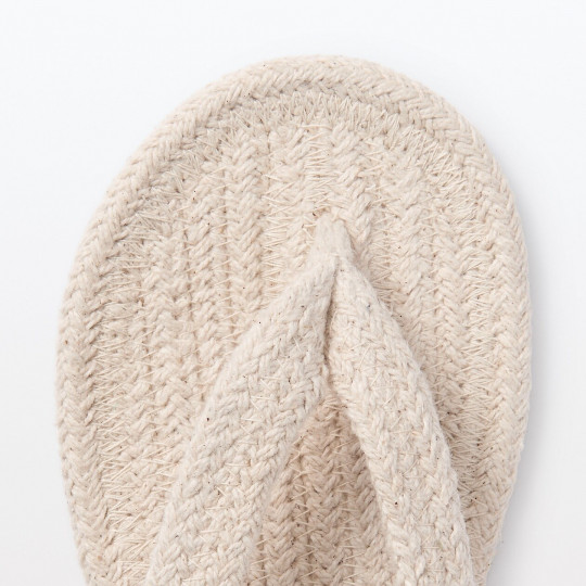 Japonki bawełniane natural 26.5-28 cm