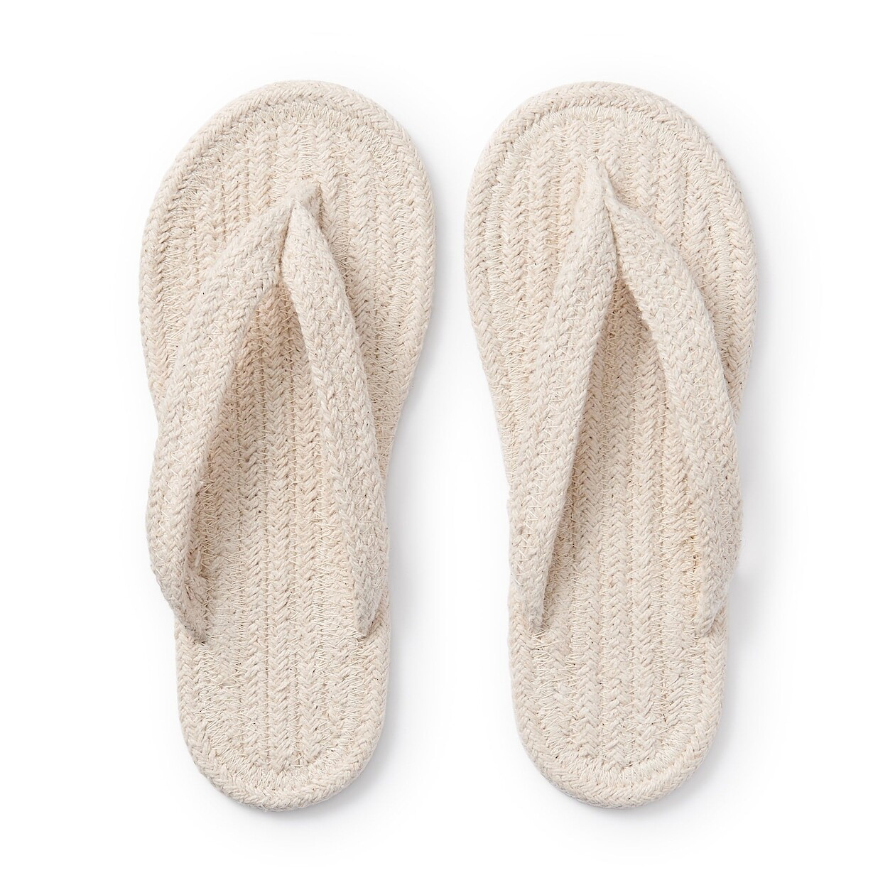 Japonki bawełniane natural 26.5-28 cm