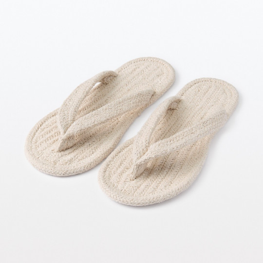 Japonki bawełniane natural 26.5-28 cm