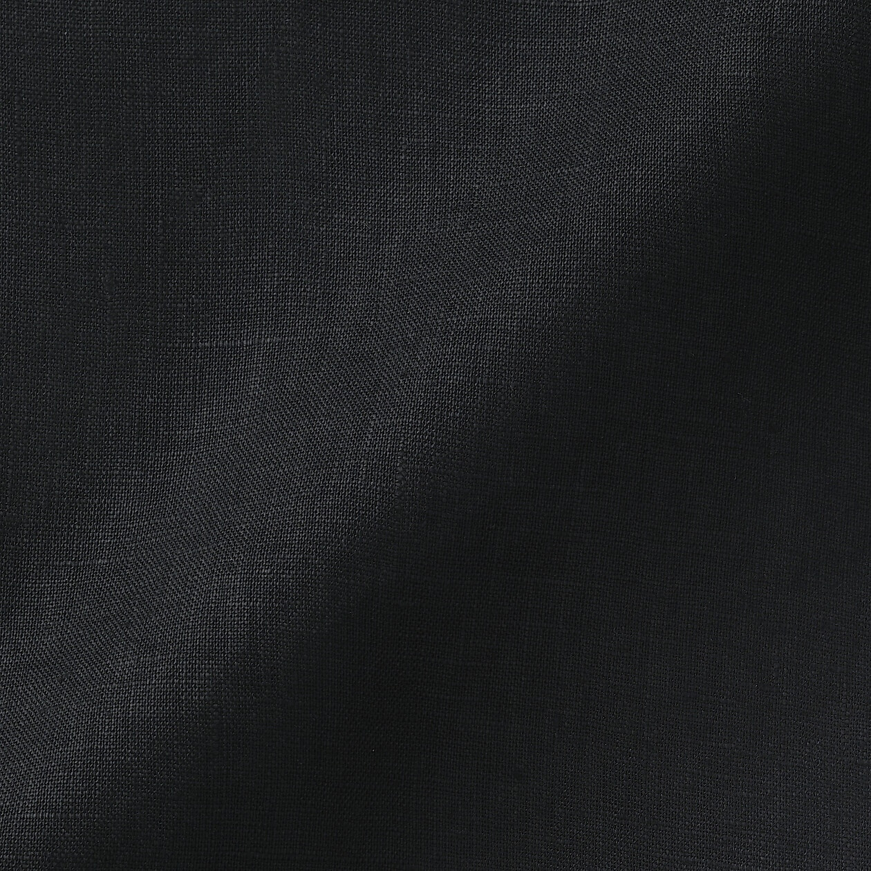 Spodnie lniane czarne