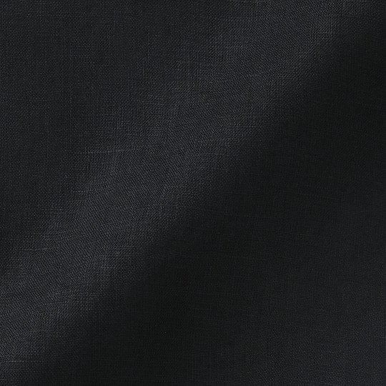 Spodnie lniane czarne