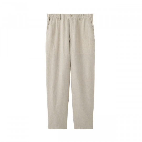 Spodnie lniane natural