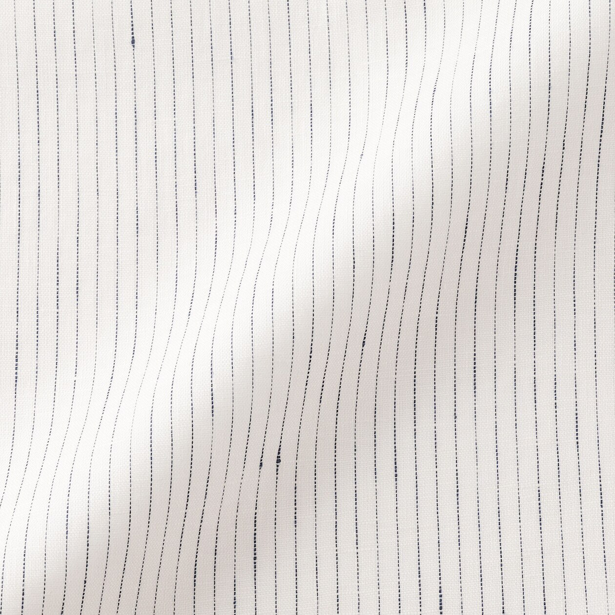 Koszula lniana biała w paski