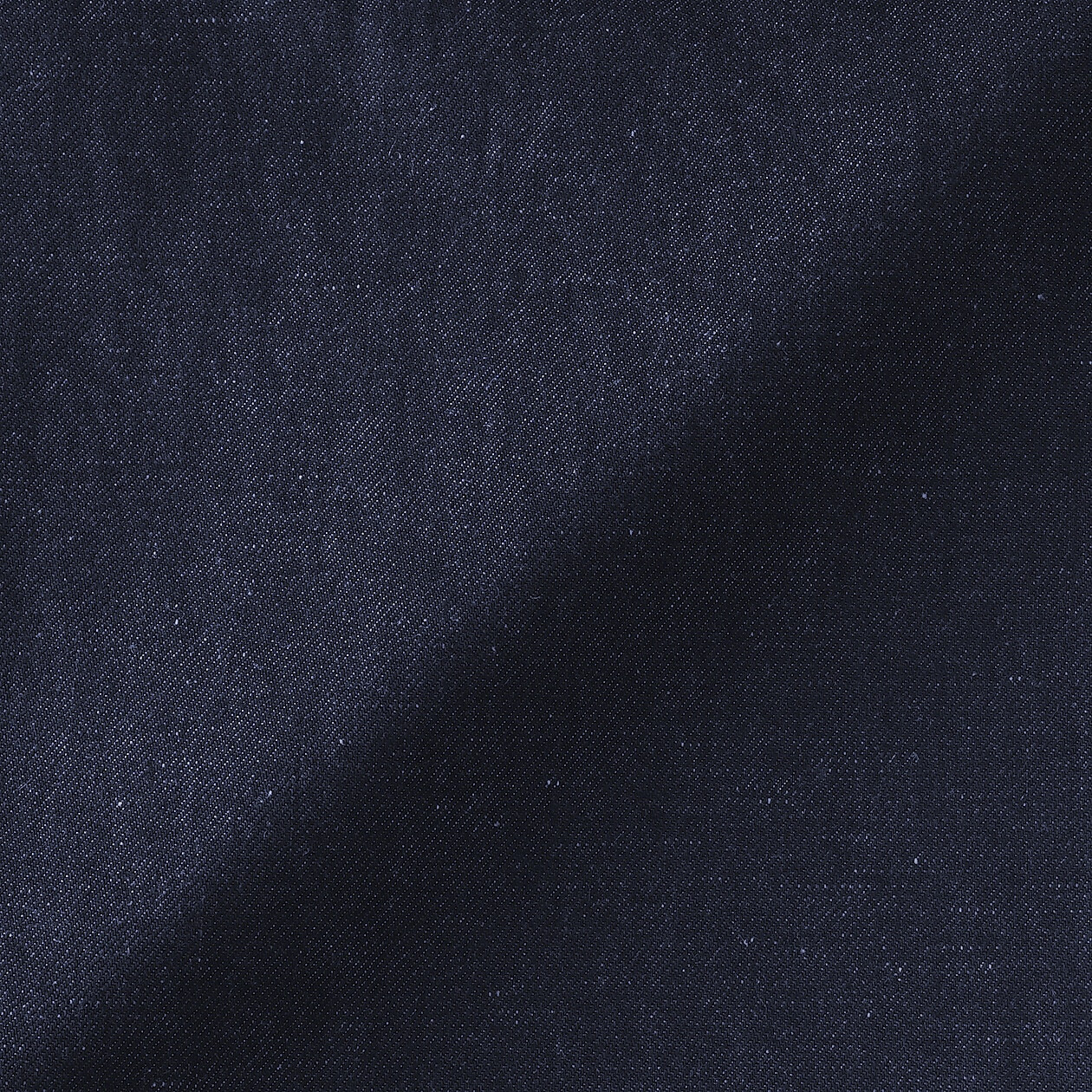 Spodnie lniane easy fit denim granatowe