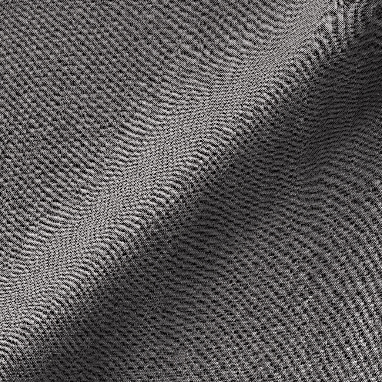 Spodnie lniane easy fit szare