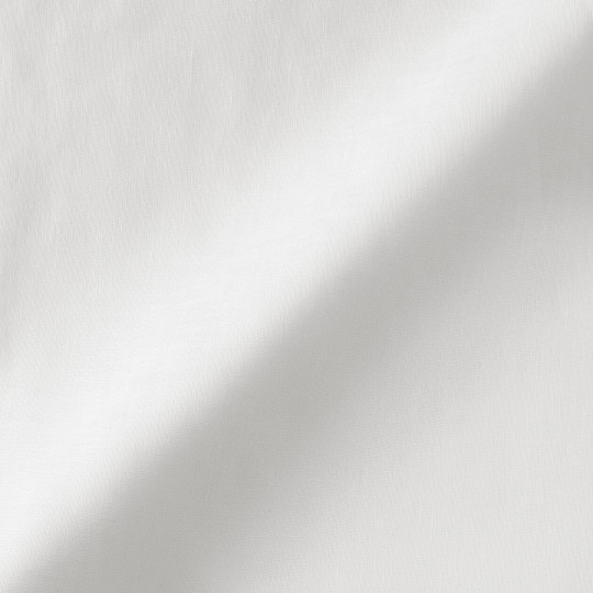 Bluzka lniana z rękawem 3/4  biała