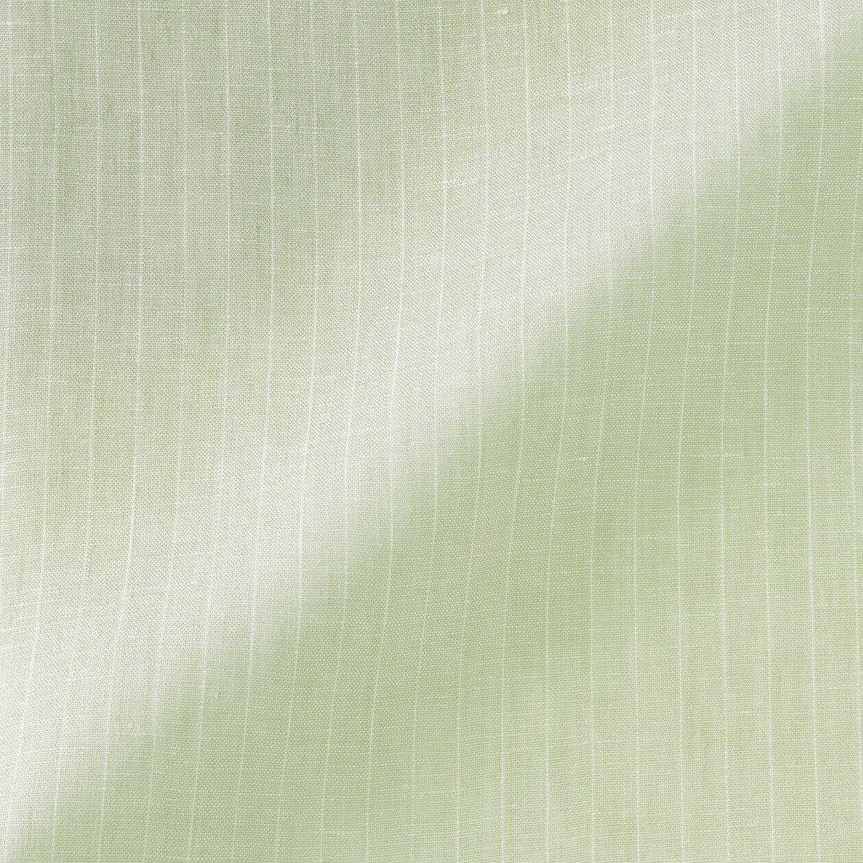 Bluzka lniana z rękawem 3/4 zielona w paski