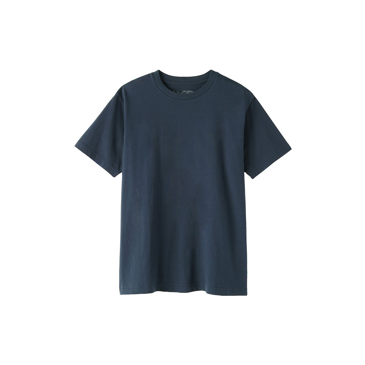 T-shirt bawełniany granatowy