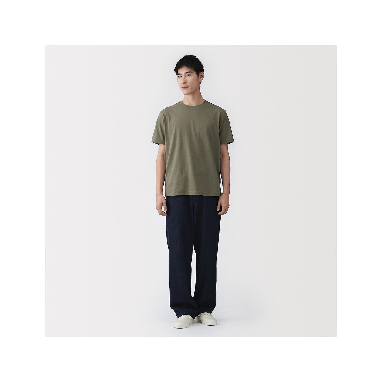 T-shirt bawełniany zielony