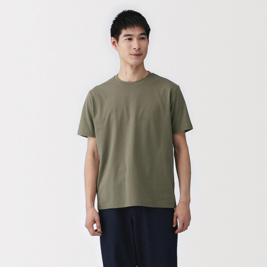 T-shirt bawełniany zielony