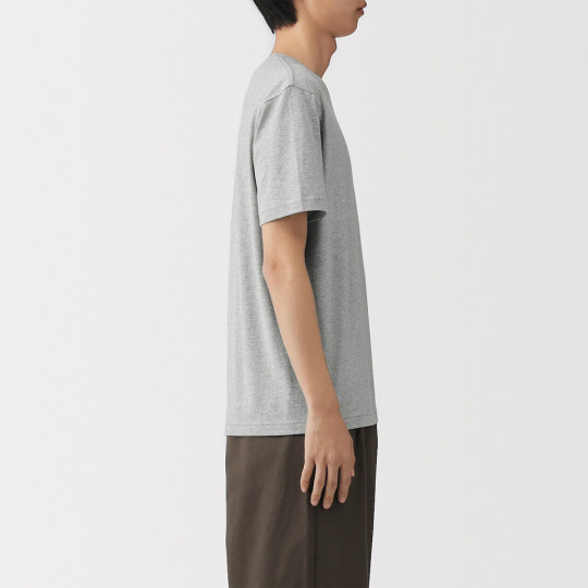 T-shirt bawełniany szary