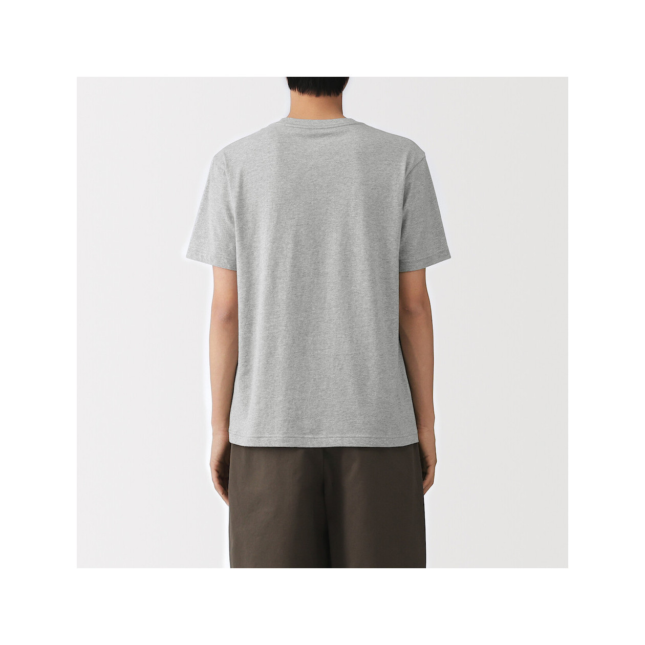 T-shirt bawełniany szary