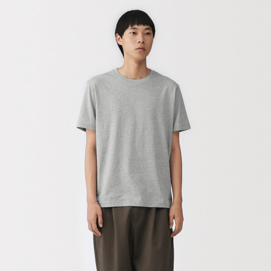 T-shirt bawełniany szary