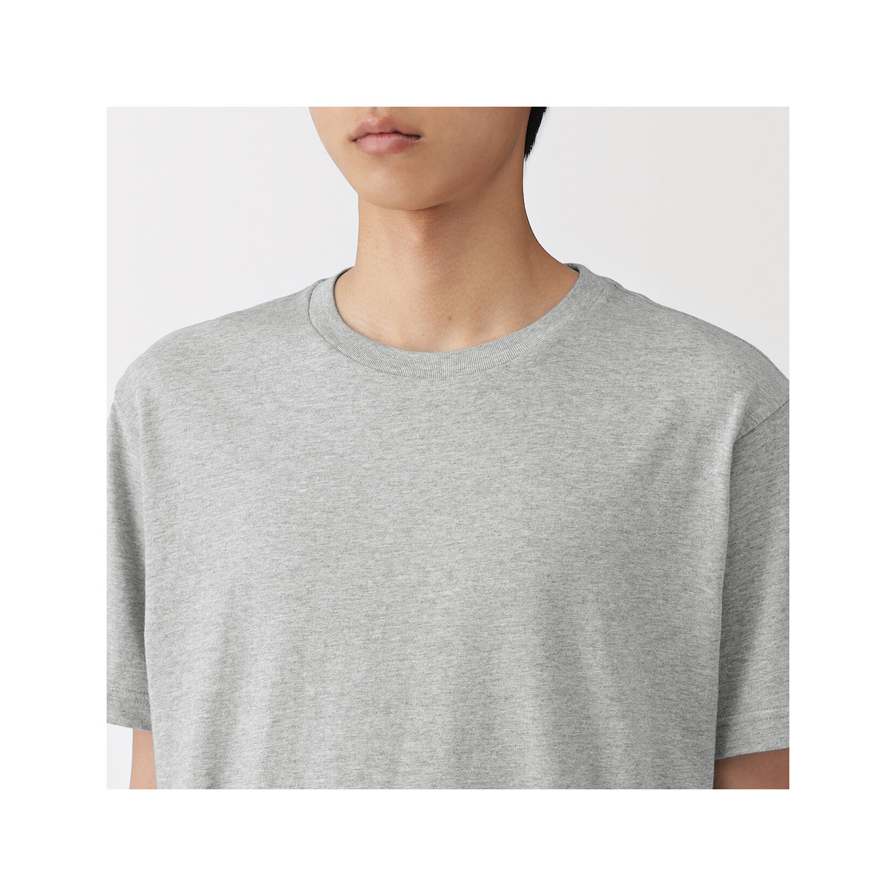 T-shirt bawełniany szary