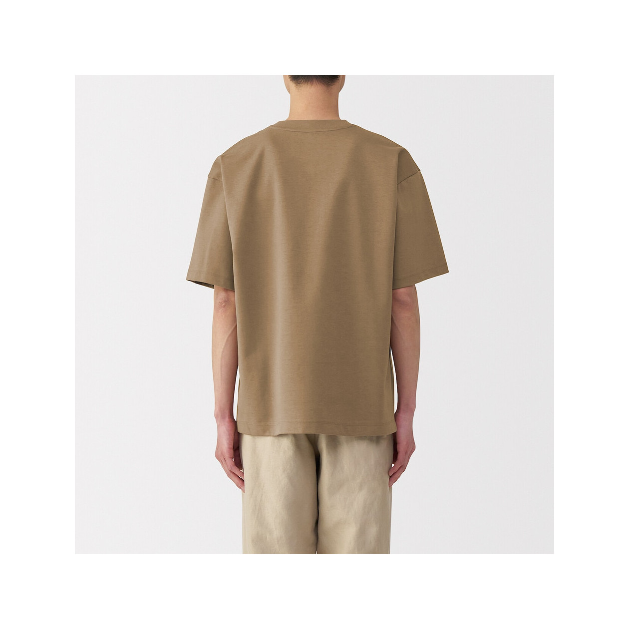 T-shirt cool touch brązowy