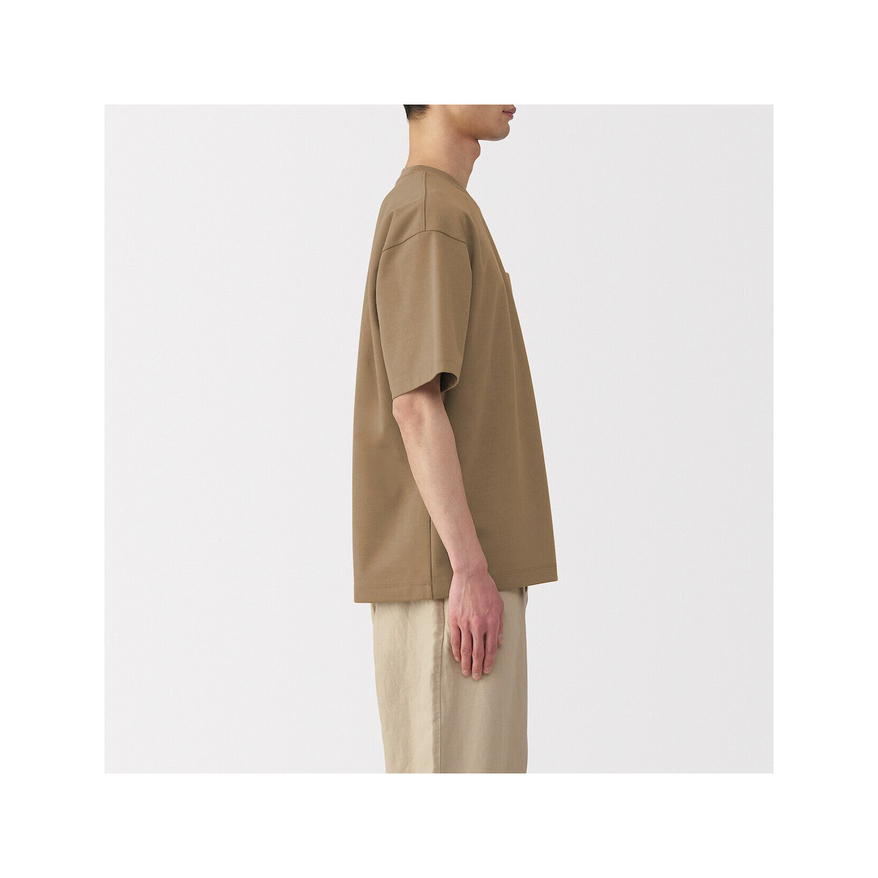 T-shirt cool touch brązowy