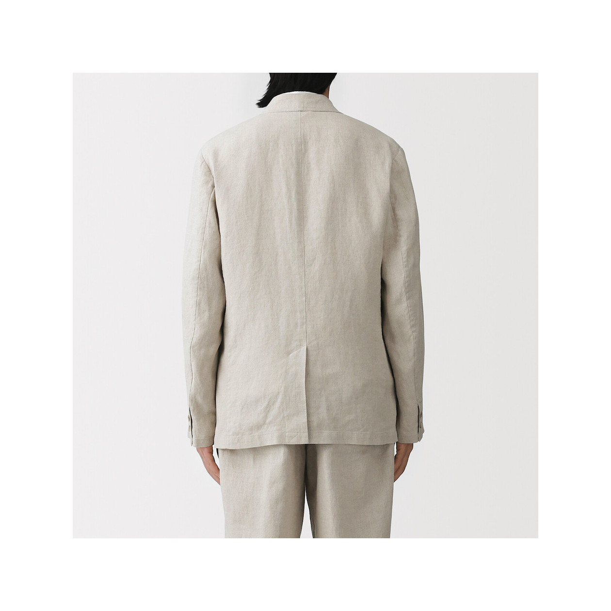 Marynarka lniana natural