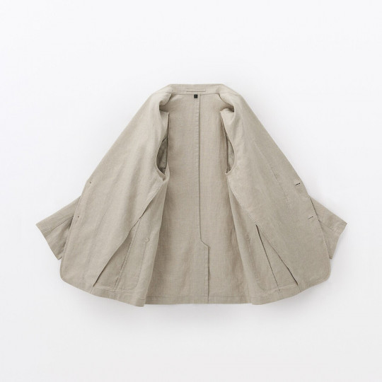 Marynarka lniana natural