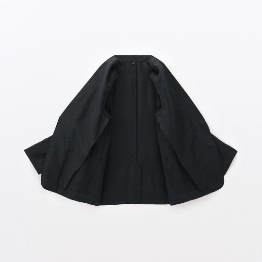 Marynarka lniana czarna