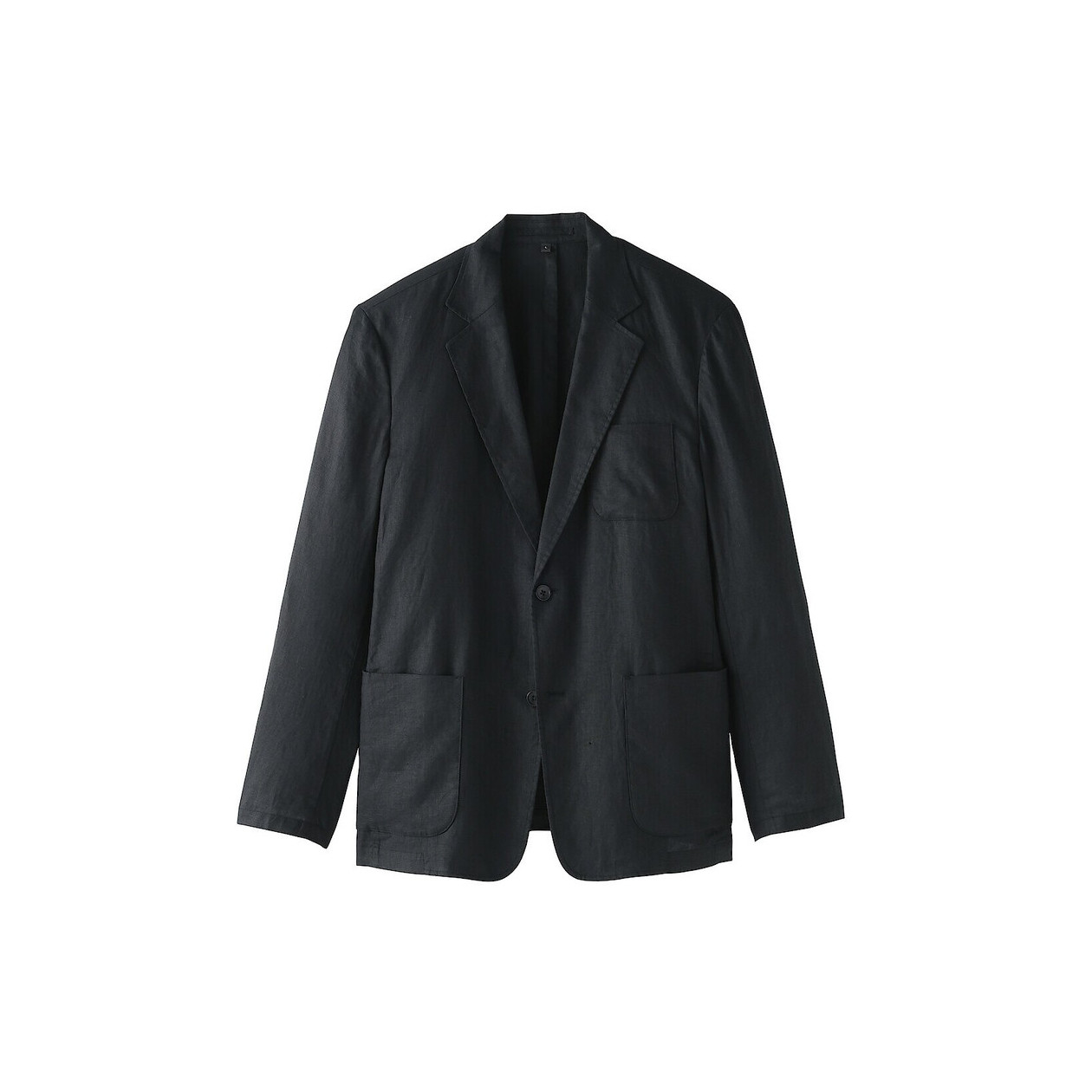 Marynarka lniana czarna