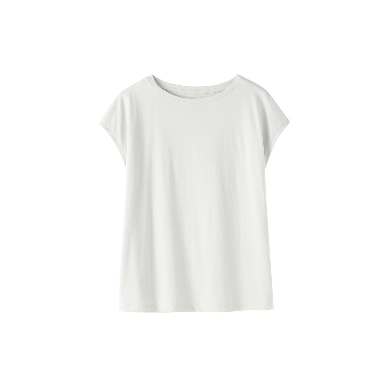 T-shirt french sleeve jasnoszary