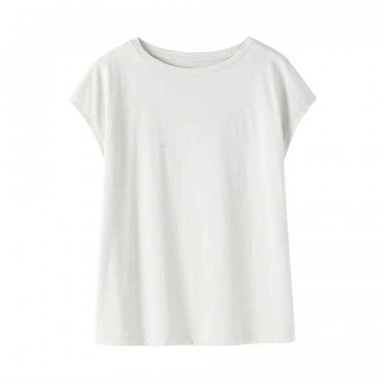 T-shirt french sleeve jasnoszary