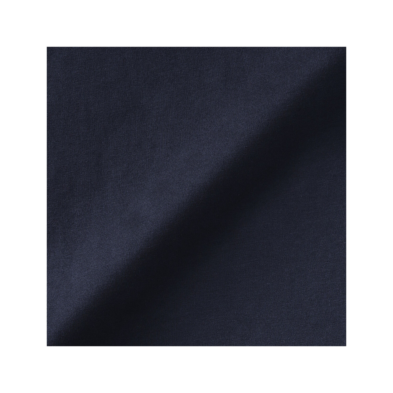 T-shirt french sleeve granatowy