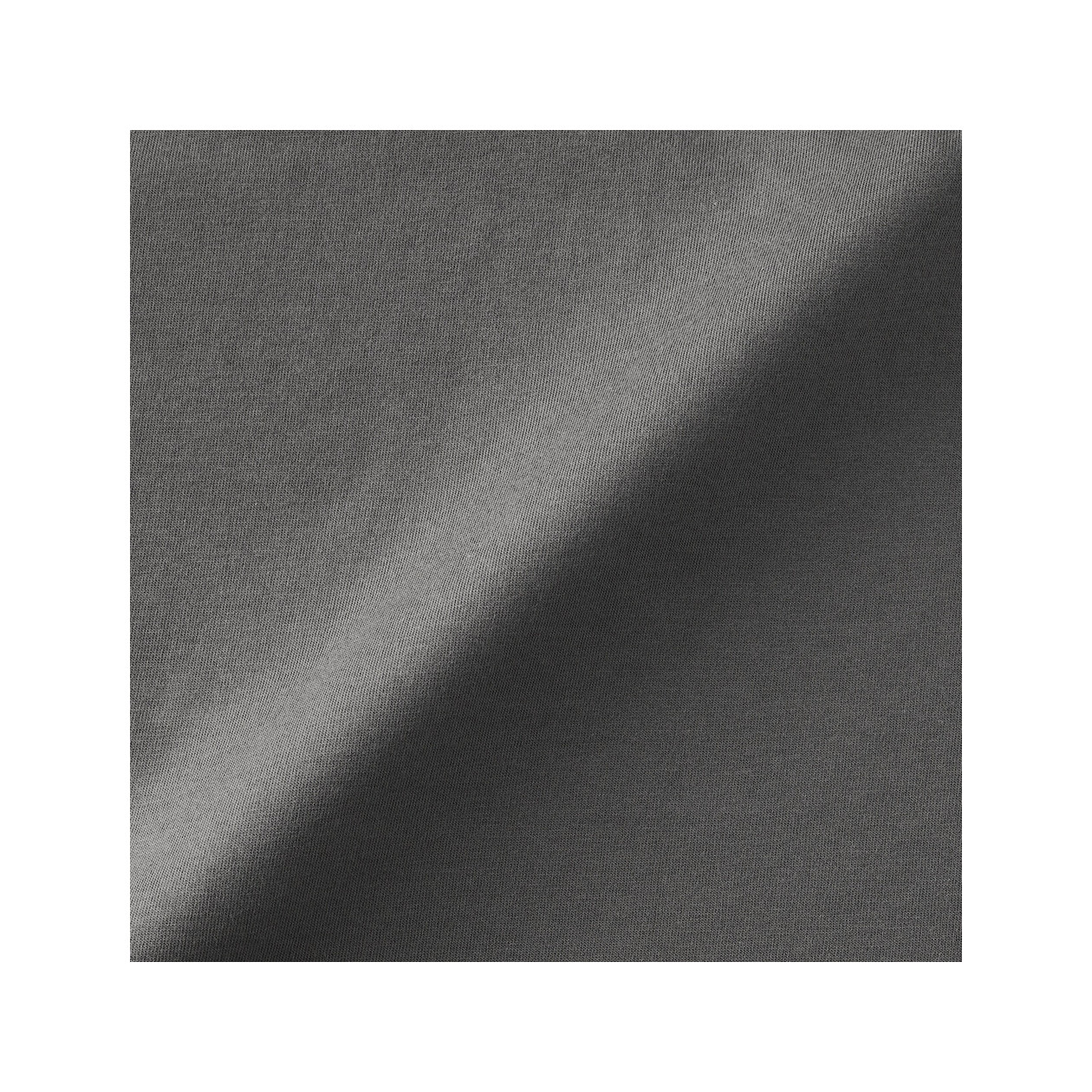 T-shirt french sleeve ciemnoszary