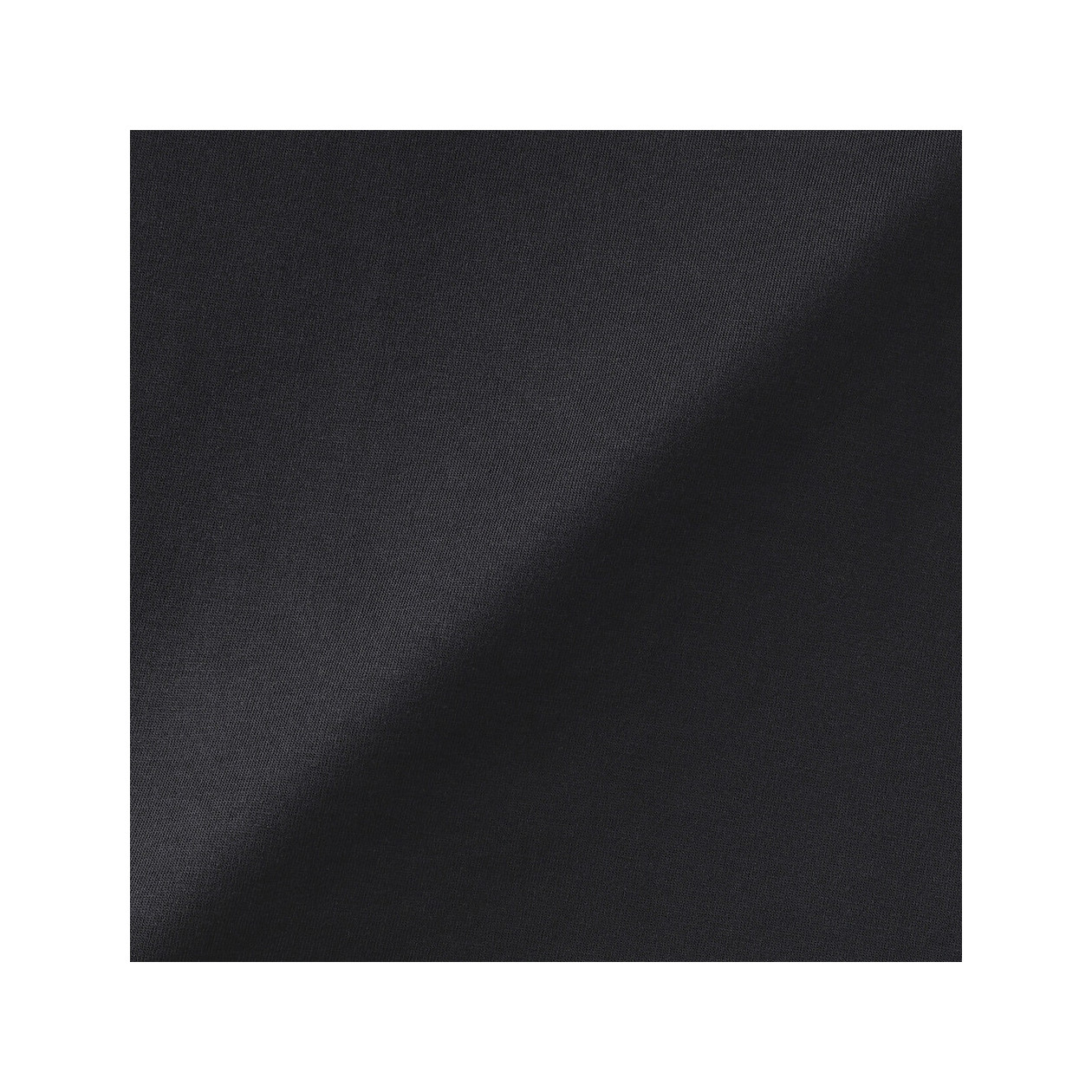 T-shirt french sleeve czarny