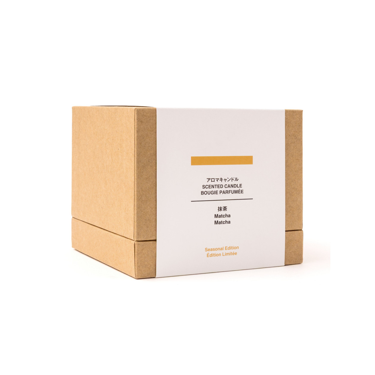 Świeca zapachowa z 3 knotami matcha